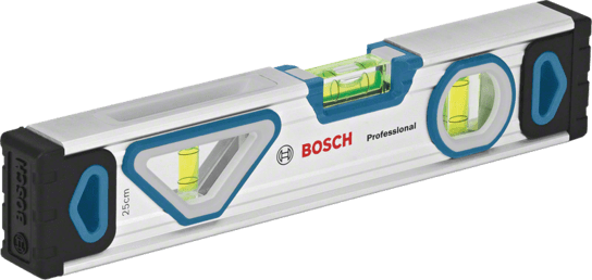 レベル（水平器）25cm、マグネット付き オートレベル | Bosch