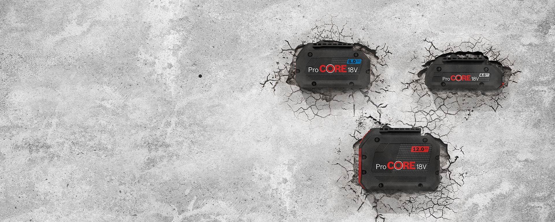 Bosch ProCORE18V アクセサリー | 最もパワフルなバッテリー Bosch ProCORE18V アクセサリー | 最もパワフルなバッテリー